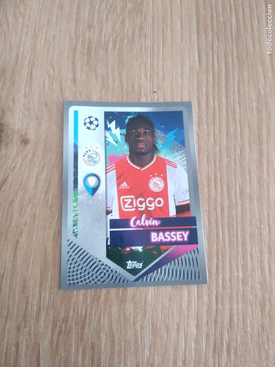 Cromos de F&uacute;tbol: 47 CALVIN BASSEY AJAX CROMO FUTBOL UEFA CHAMPIONS LEAGUE 2022-2023 TOPPS 22-23