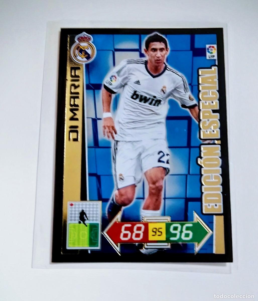 Cromos de F&uacute;tbol: ADRENALYN 2012/2013 DI MARIA ( EDICI&Oacute;N ESPECIAL )- EL DE LA FOTO - SIN CIRCULAR