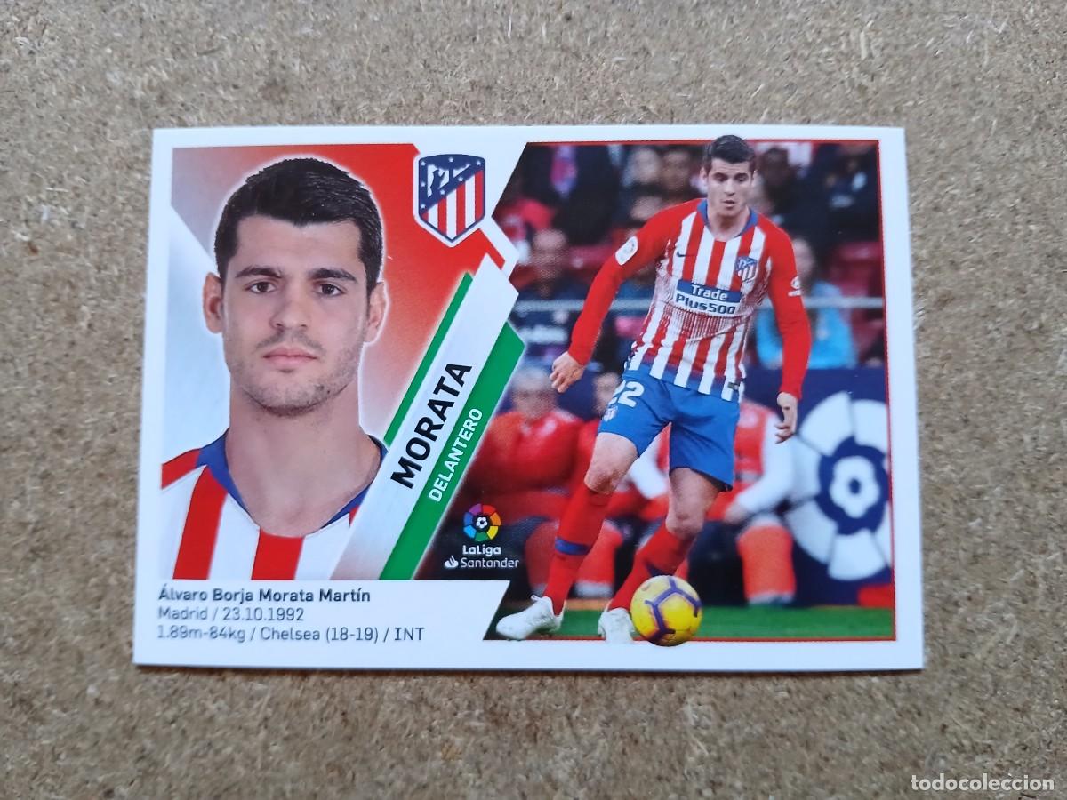 Fu&szlig;ball-Sticker: MORATA - ATLETICO DE MADRID N&ordm; 14 LIGA ESTE 2019 2020 - 19 20