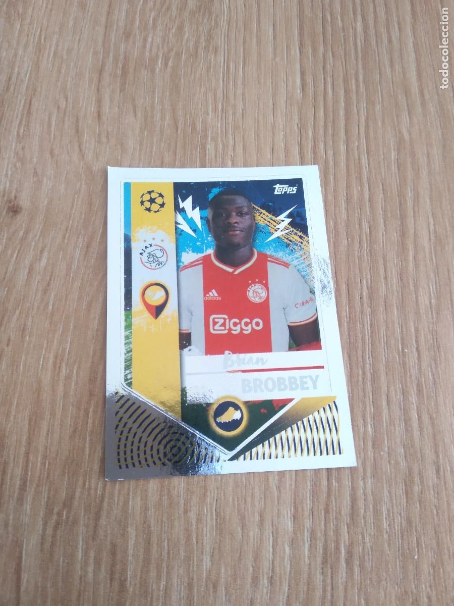 Cromos de Futebol: 56 BRIAN BROBBEY AJAX CROMO FUTBOL UEFA CHAMPIONS LEAGUE 2022-2023 TOPPS 22-23