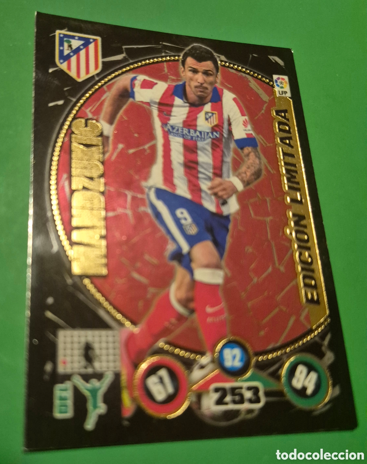Cromos de F&uacute;tbol: MANDZUKIC EDICION LIMITADA ATLETICO DE MADRID ADRENALYN XL 2014 2015 / 14 15 PANINI