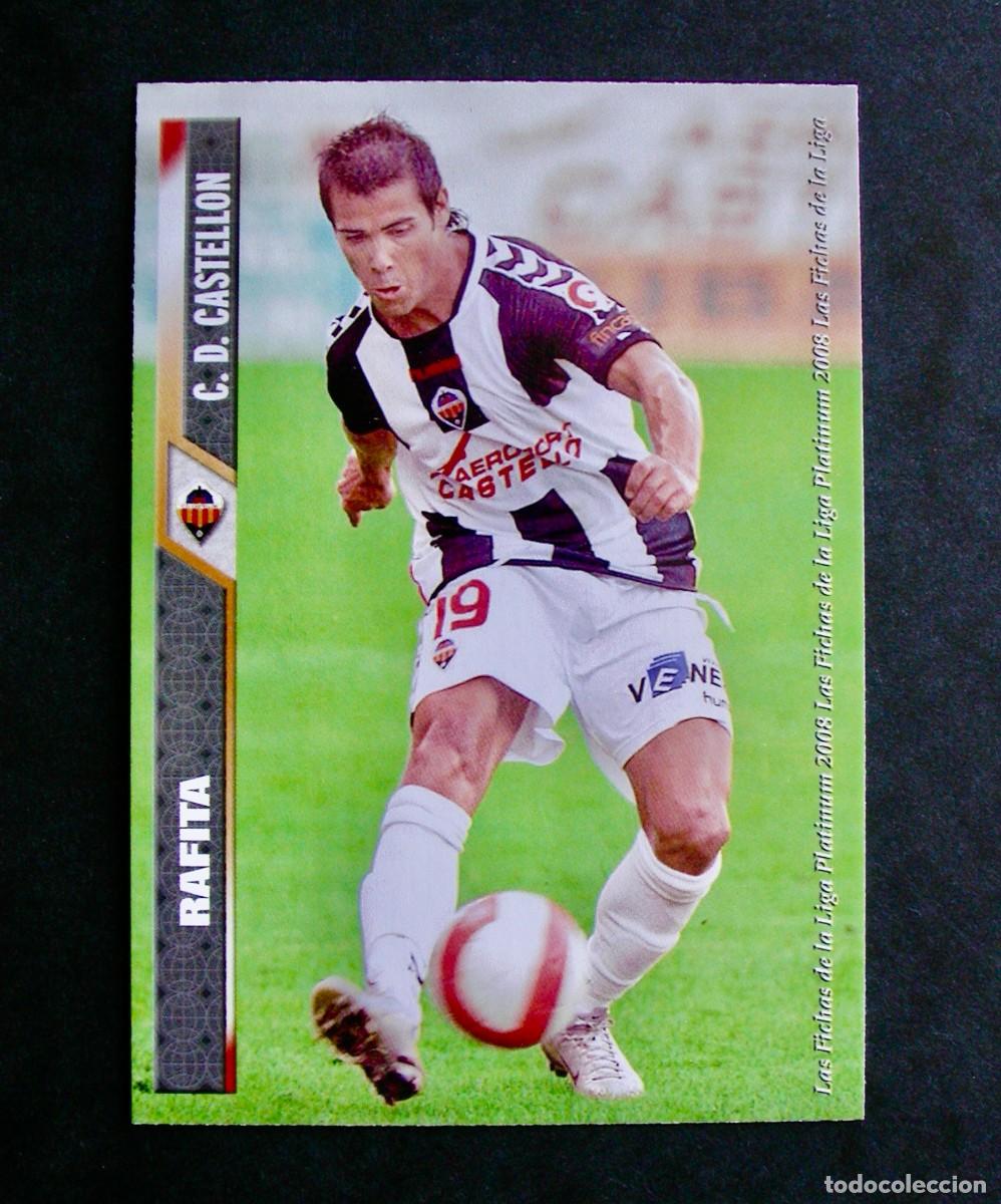 Cromos de F&uacute;tbol: 1009 RAFITA CASTELL&Oacute;N / EQUIPOS DE 2&ordf; DIVISI&Oacute;N / FICHAS DE LA LIGA 2007 2008 / MUNDICROMO