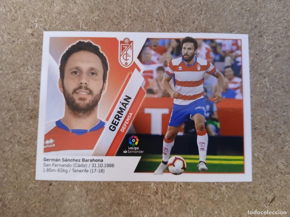 Fu&szlig;ball-Sticker: GERMAN - GRANADA CF N&ordm; 4 LIGA ESTE 2019 2020 - 19 20