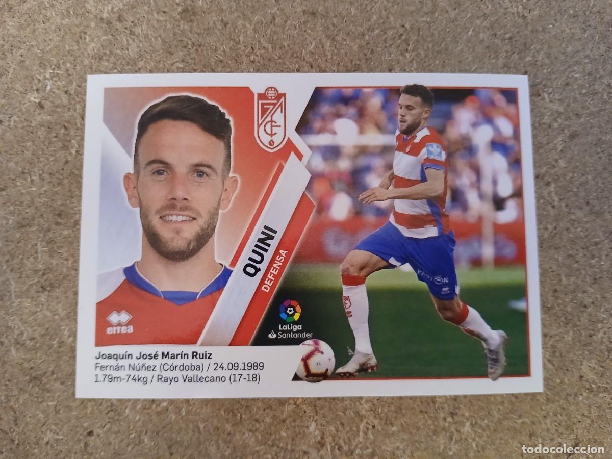 Figurine di Calcio: QUINI - GRANADA CF N&ordm; 6 A LIGA ESTE 2019 2020 - 19 20