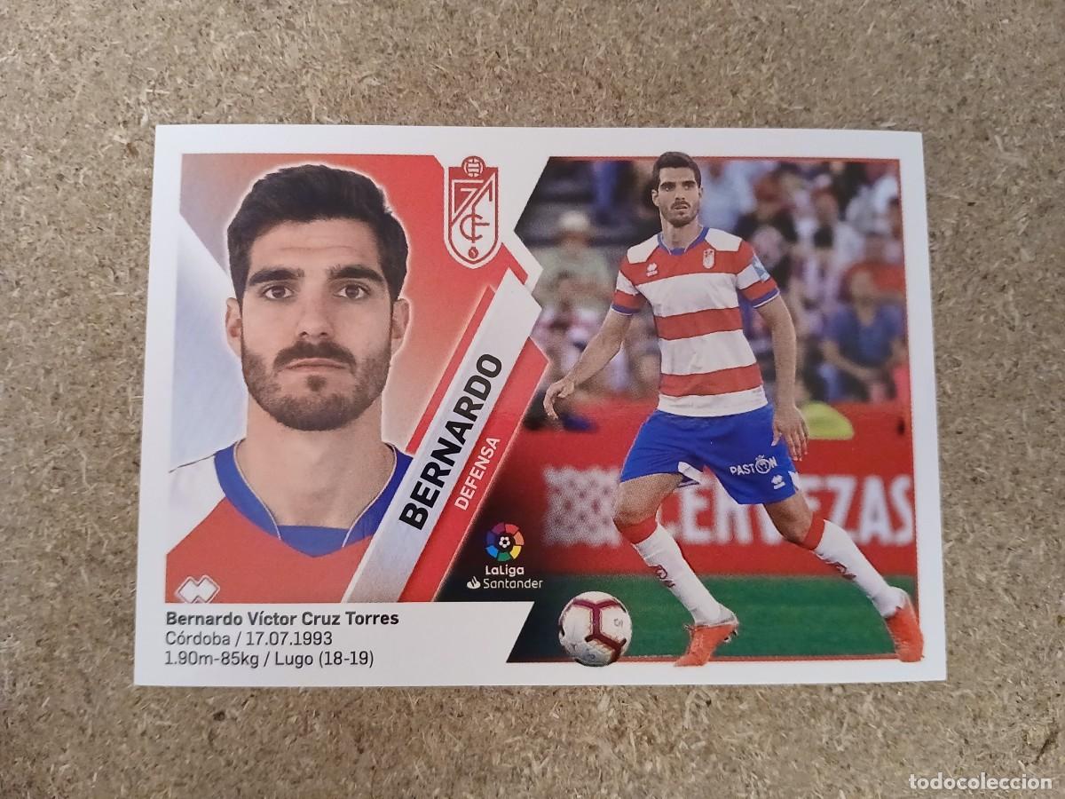 Fu&szlig;ball-Sticker: BERNARDO - GRANADA CF N&ordm; 6 B LIGA ESTE 2019 2020 - 19 20