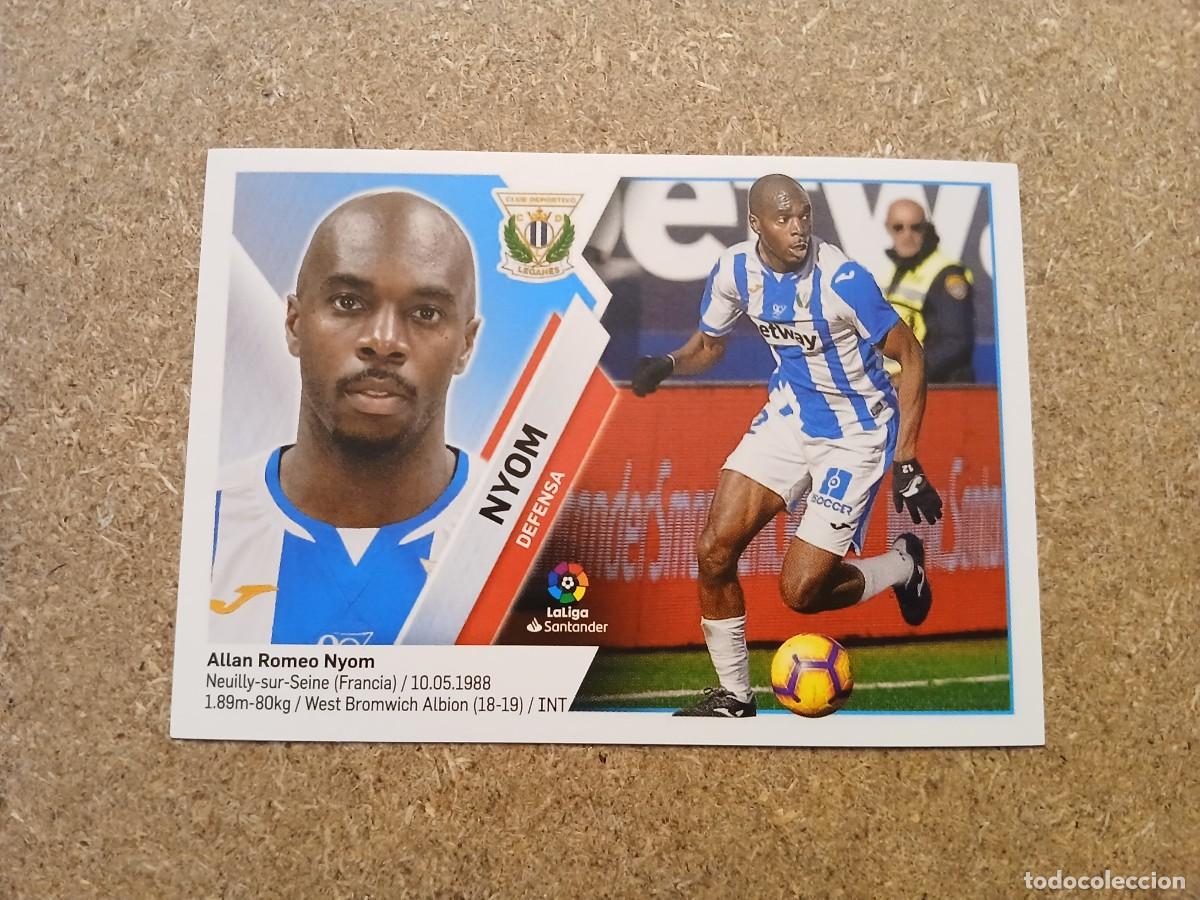 Fu&szlig;ball-Sticker: NYOM - CD LEGANES N&ordm; 4 A LIGA ESTE 2019 2020 - 19 20