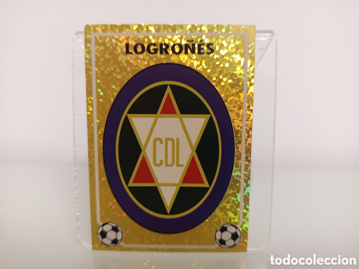 Cromos de F&uacute;tbol: ❇️ CROMO STICKER ⚽ ESCUDO LOGRO&Ntilde;&Eacute;S 1996 1997 96 97 PANINI SIN PEGAR ❇️