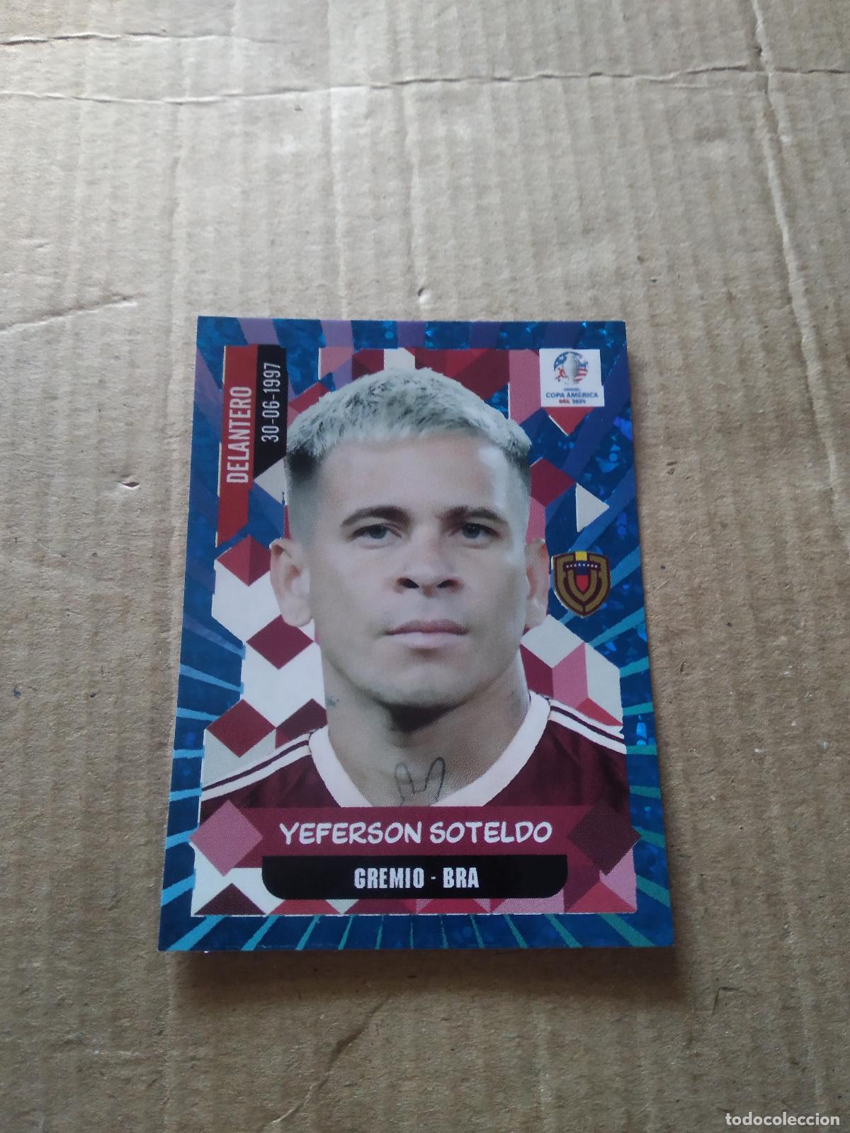 Cromos de F&uacute;tbol: CA19 YEFERSON SOTELDO VENEZUELA CROMO FUTBOL COPA AMERICA 2024 EDITORIAL MAJESTAD