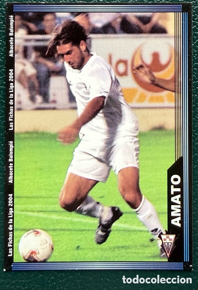 Fu&szlig;ball-Sticker: 532 AMATO ALBACETE FICHAS ALBUM MUNDICROMO 2003 2004 03 04