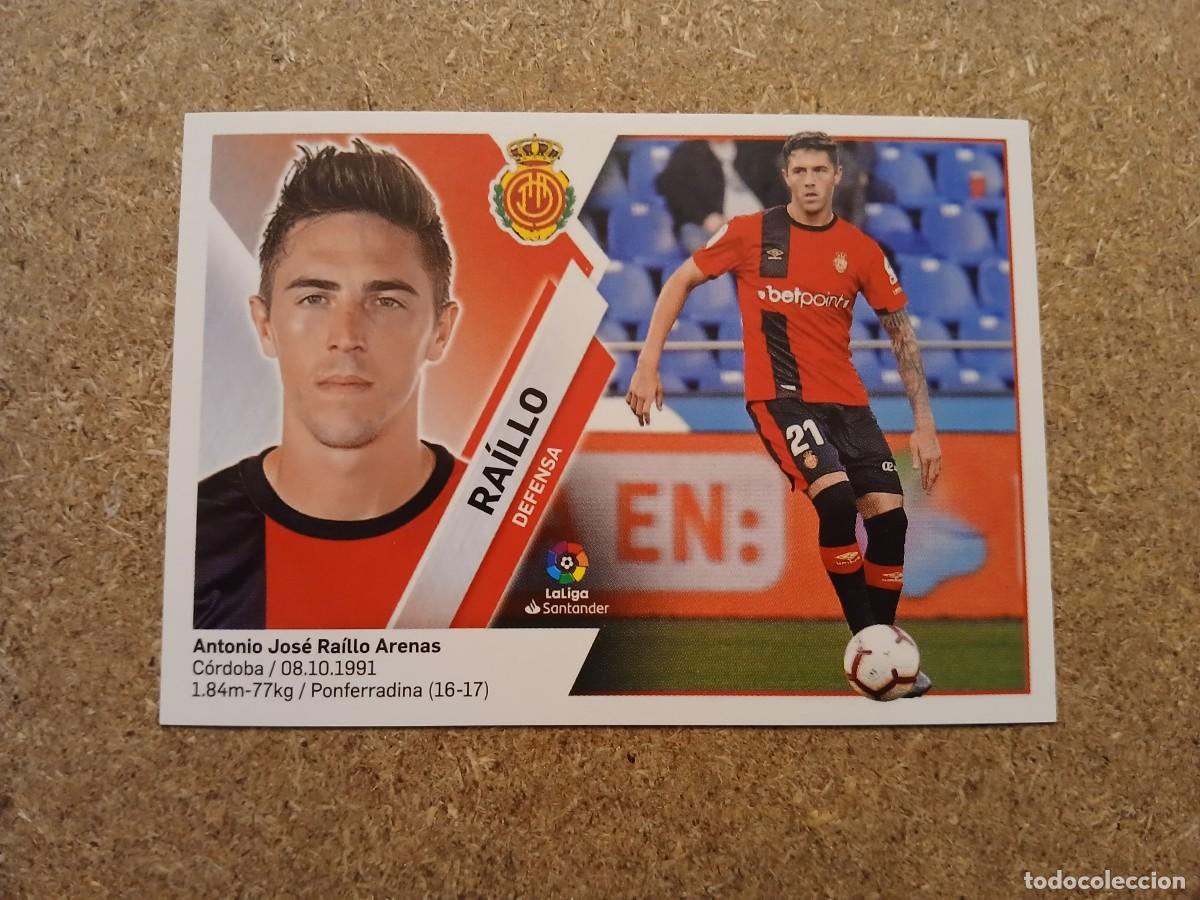 Figurine di Calcio: RAILLO - RCD MALLORCA N&ordm; 4 LIGA ESTE 2019 2020 - 19 20