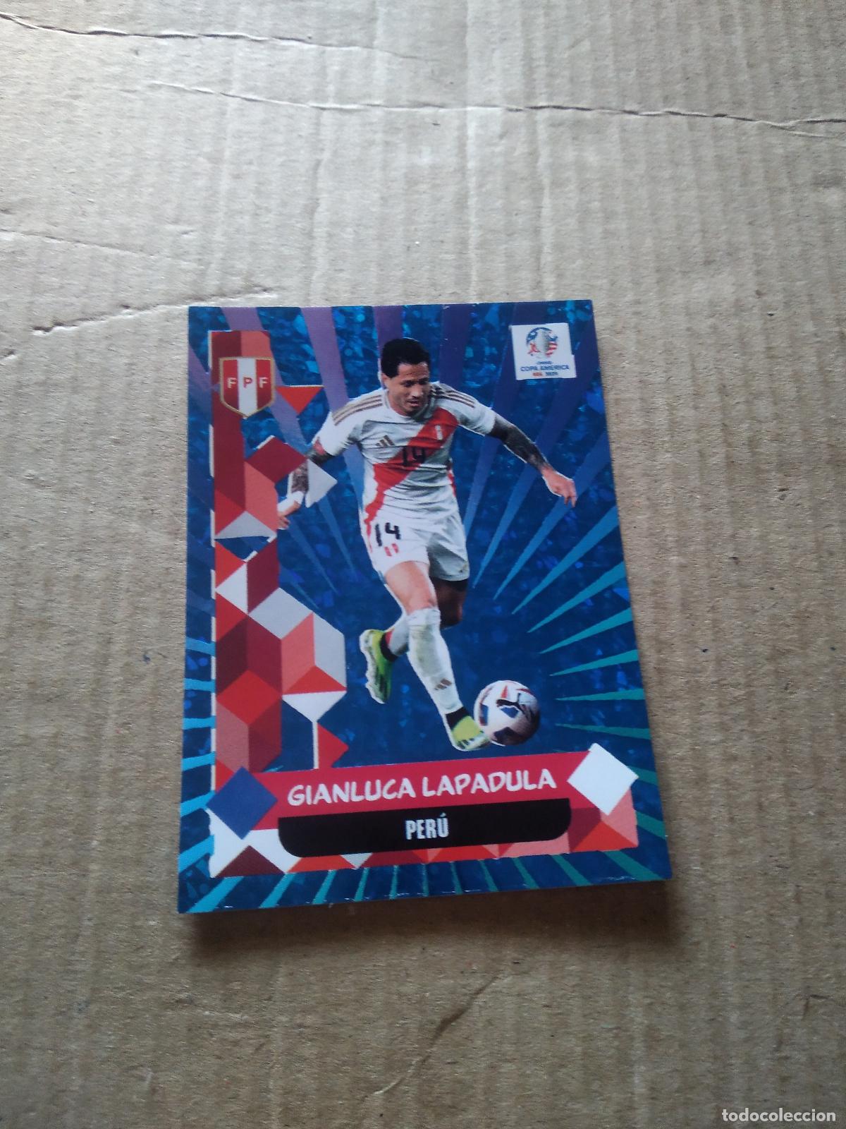 Cromos de F&uacute;tbol: CA41 GIANLUCA LAPADULA PERU CROMO FUTBOL COPA AMERICA 2024 EDITORIAL MAJESTAD