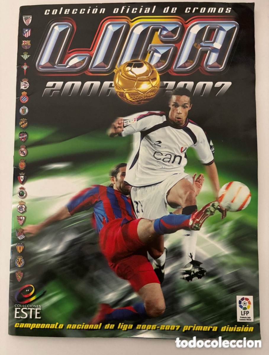 Cromos de Futebol: ALBUM 06 07 LIGA ESTE 2006 2007 CON 265 CROMOS, LEER DETENIDAMENTE