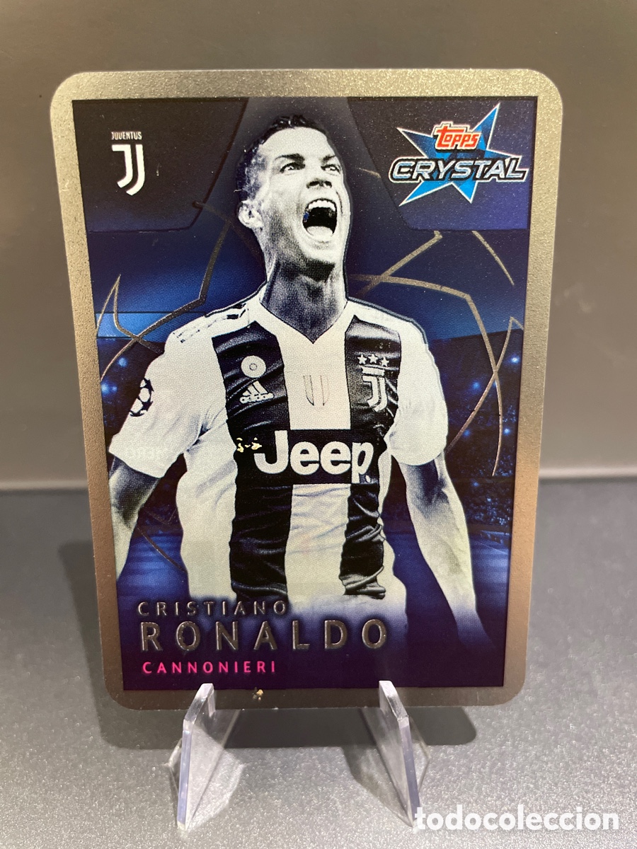 Cartes &agrave; collectionner de Football: Cristiano Ronaldo 112 Cannonieri Topps Crystal 2018-19 2018 2019 Juventus