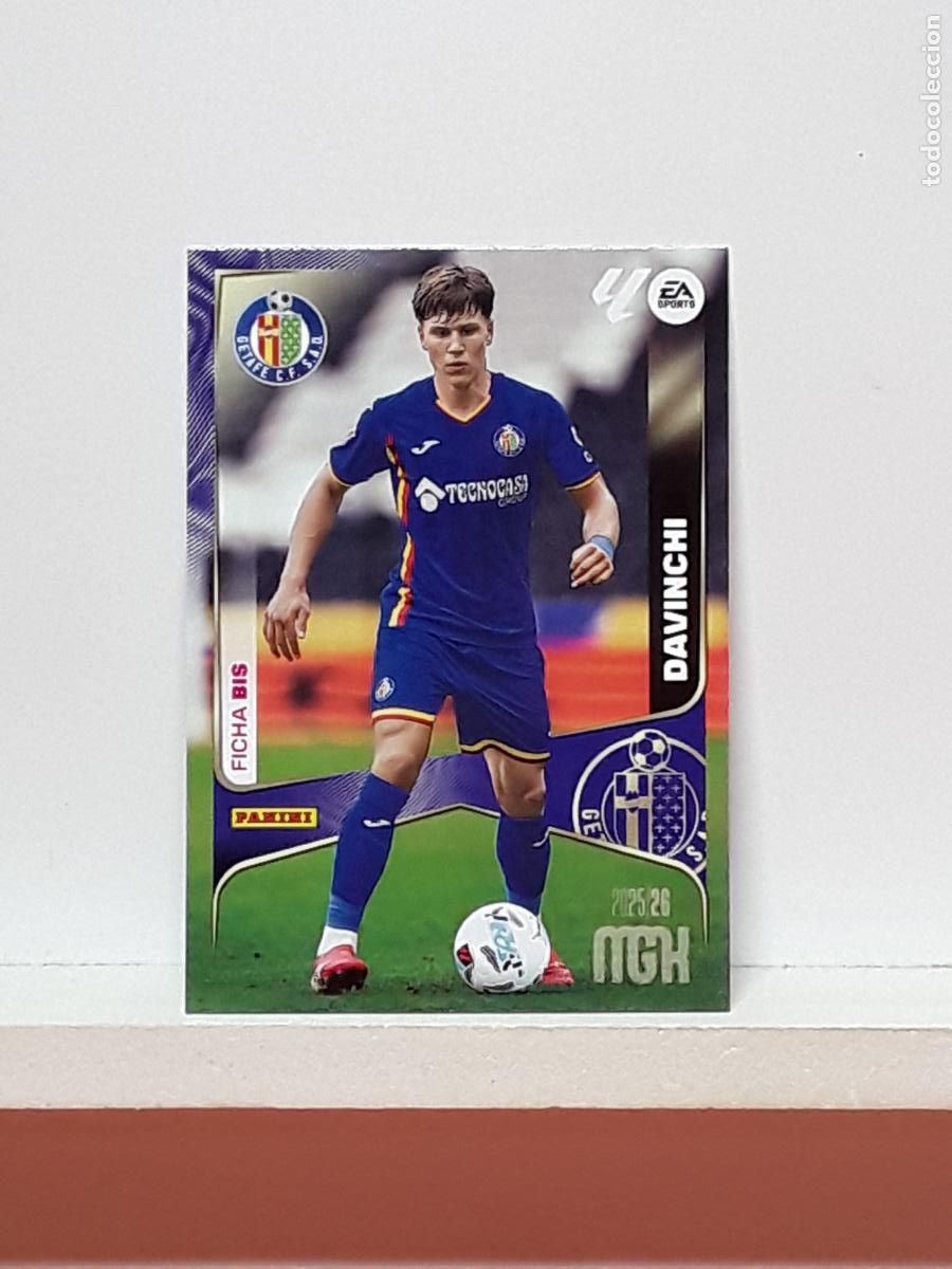 Figurine di Calcio: MEGACRACKS 2025 2026 MGK 25 26 ALBUM PANINI LIGA N 171BIS 171 BIS GETAFE SEGUNDA DAVINCHI