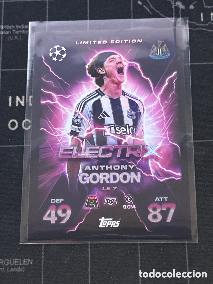 le 7 anthony gordon (newcastle) limited topps m - Compra venta en