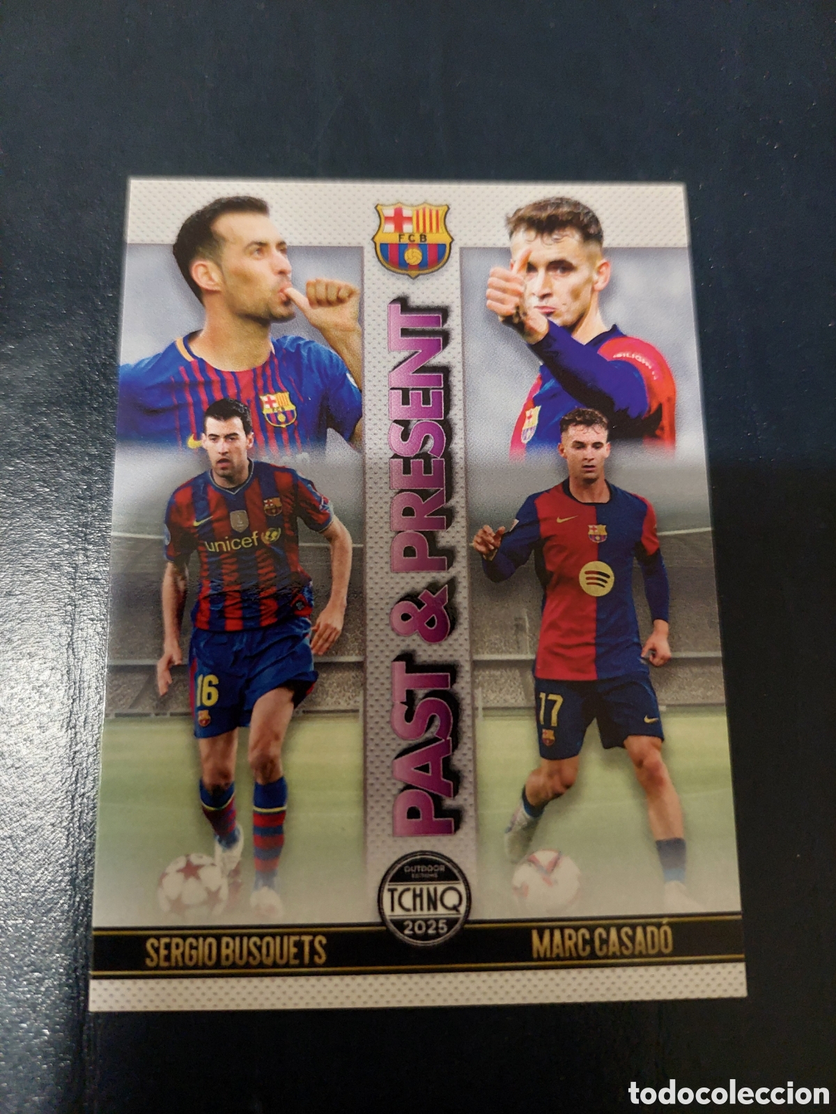 Cartes &agrave; collectionner de Football: Outdoor Tehnique 2025 Busquets /Casado