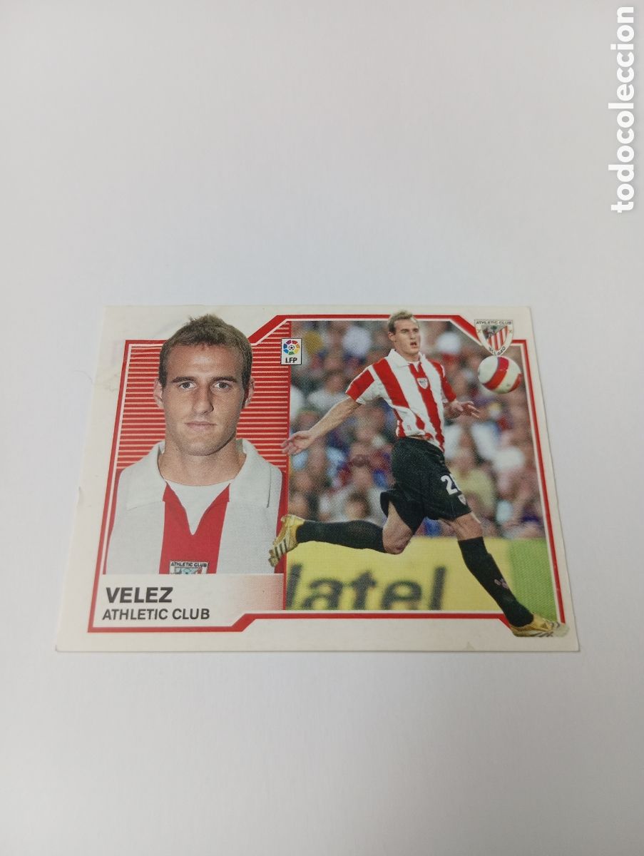 Cromos de F&uacute;tbol: VELEZ COLOCA Athletic Club Liga Este 2007 2008 PANINI 07 08