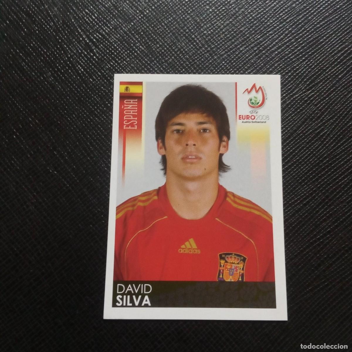Football Stickers: 430 SILVA ESPA&Ntilde;A PANINI EUROCOPA AUSTRIA SUIZA EURO 2008 FUTBOL 08 - SIN PEGAR - A197 PG37 A