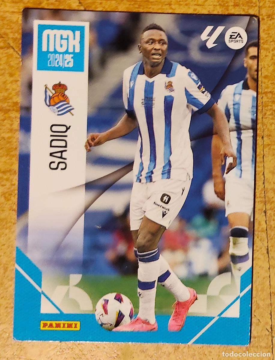 Fu&szlig;ball-Sticker: 306 SADIQ REAL SOCIEDAD MEGACRACKS 2024 2025 24 25