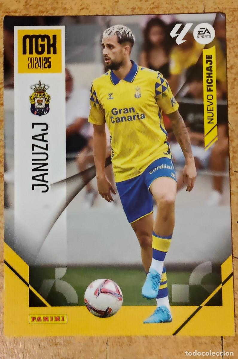 Cromos de F&uacute;tbol: 443 JANUZAJ - UD LAS PALMAS NUEVO FICHAJE 2024 2025 MGK MEGACRACKS PANINI LALIGA 24 25