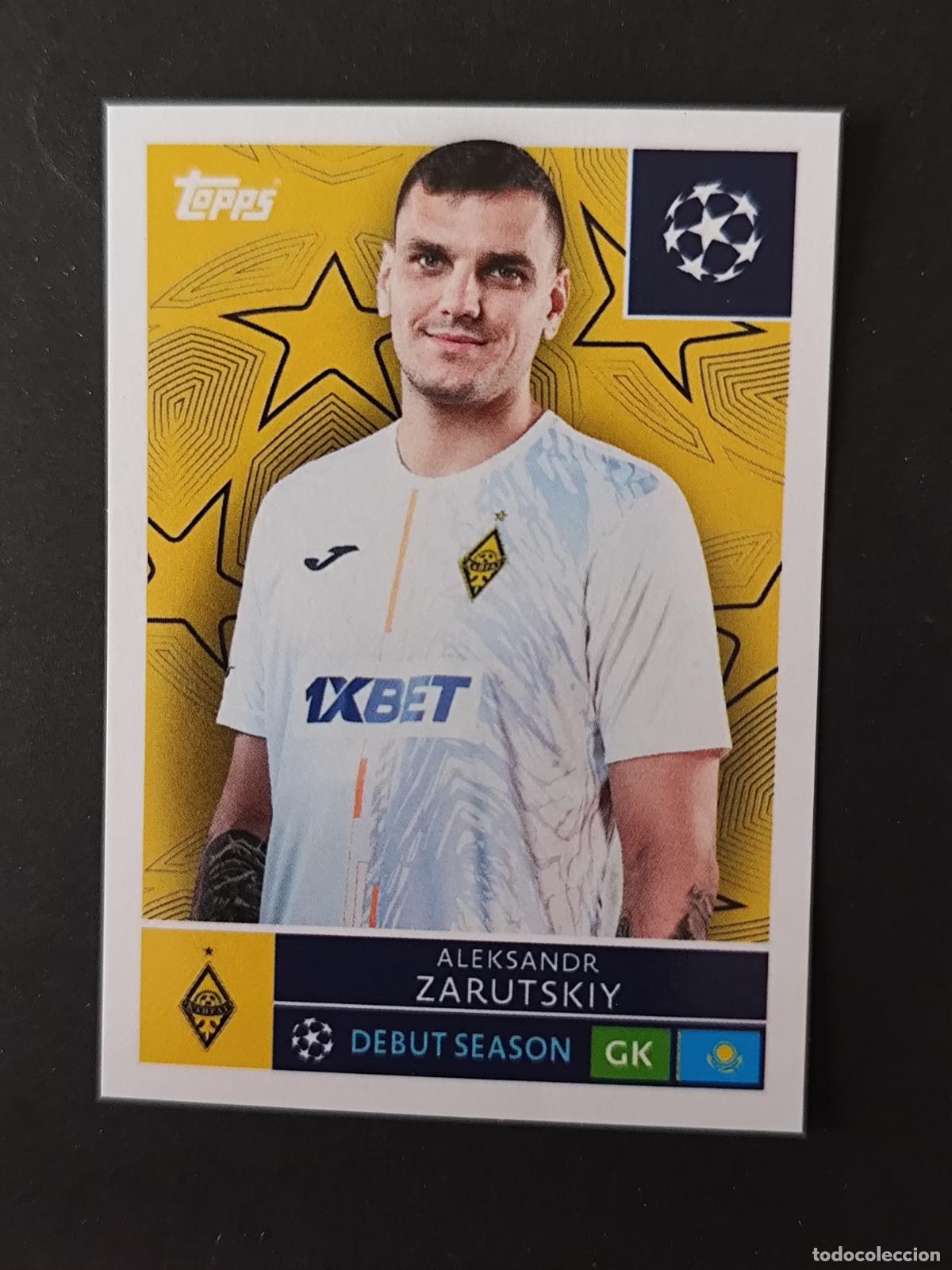 Cromos de F&uacute;tbol: 506 ALEKSANDR ZARUTSKIY KAIRAT ALMATY STICKER CHAMPIONS LEAGUE 2025 2026 25 26 TOPPS