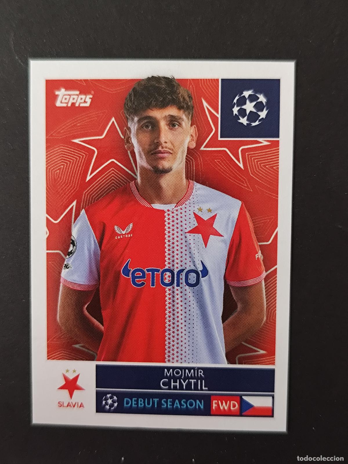 Cromos de F&uacute;tbol: 409 MOJMIR CHYTIL SLAVIA PRAGA PRAGUE STICKER CHAMPIONS LEAGUE 2025 2026 25 26 TOPPS