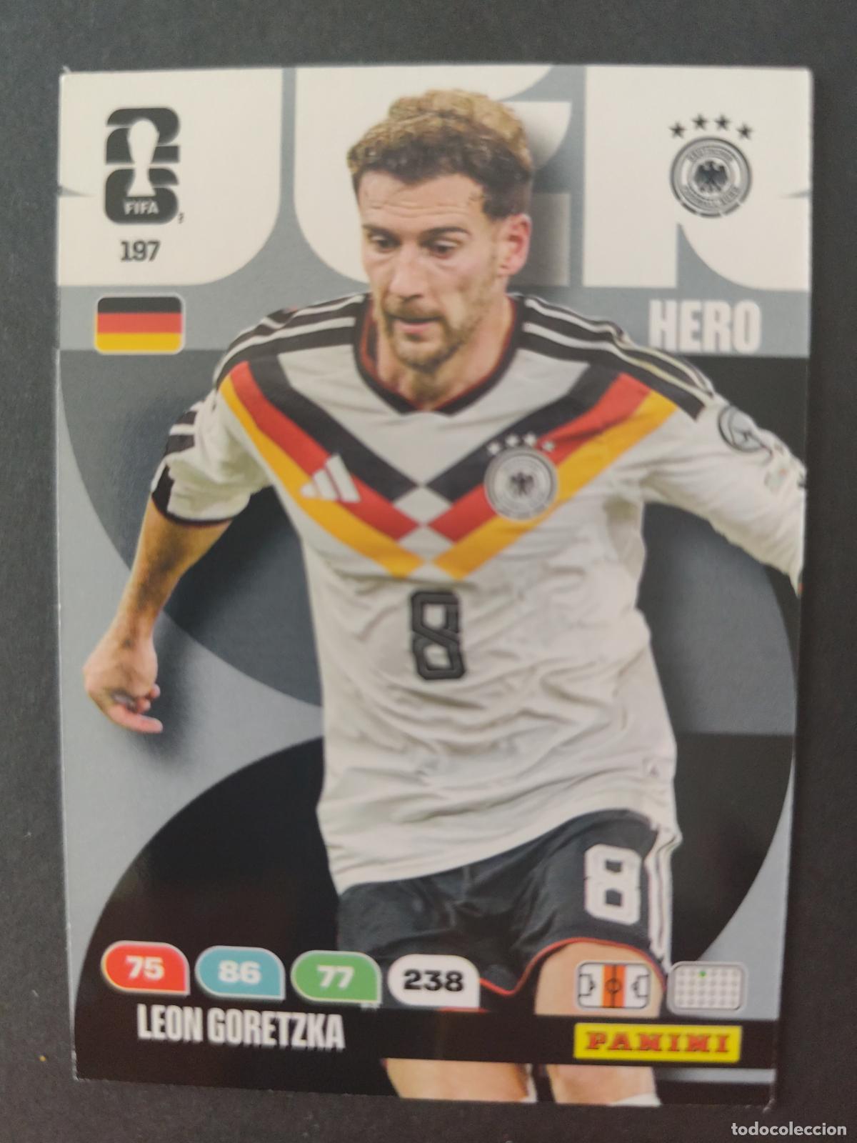 Cromos de F&uacute;tbol: 197 LEON GORETZKA ALEMANIA ADRENALYN MUNDIAL FIFA WORLD CUP 2026 PANINI