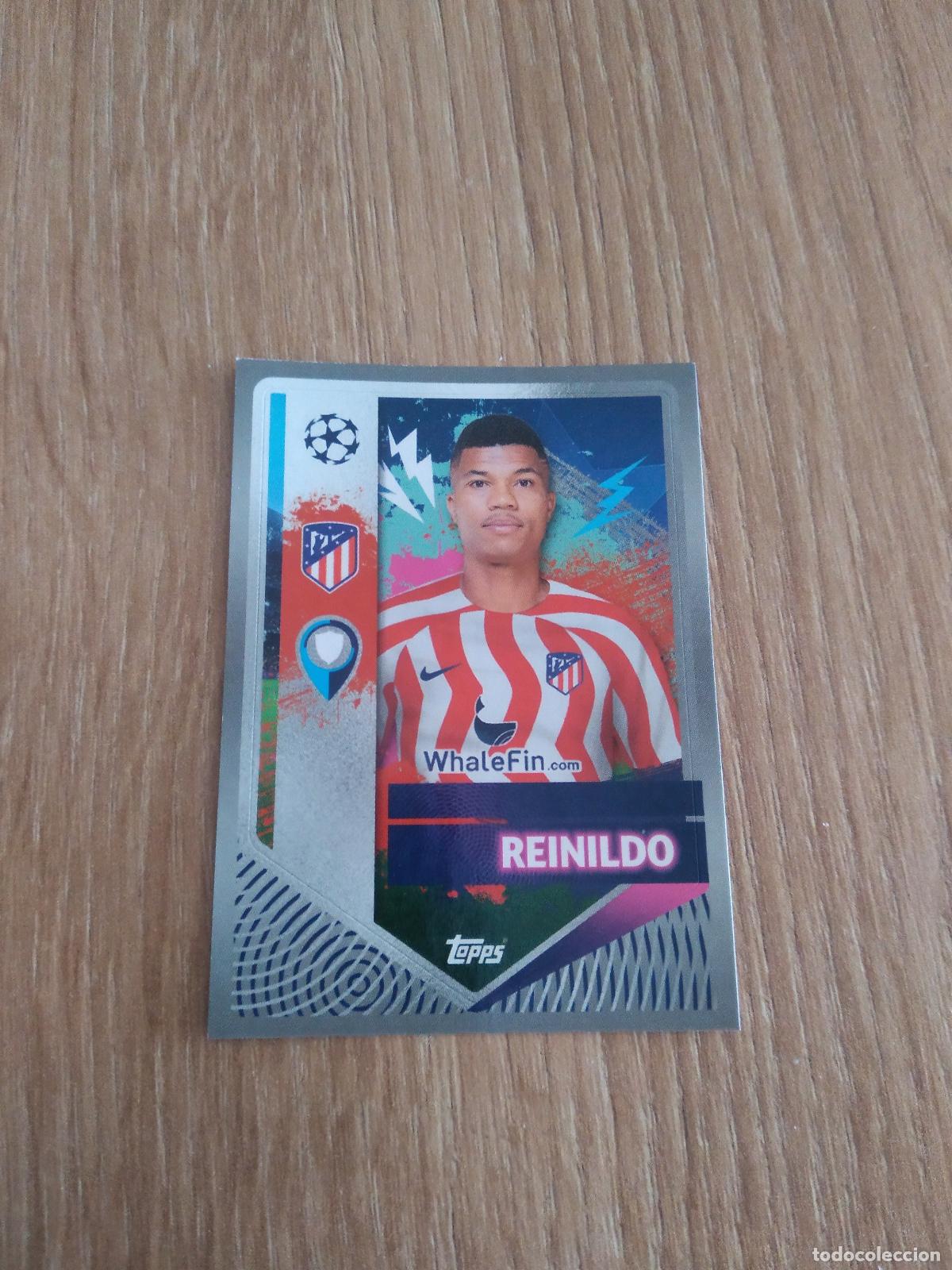 Football Stickers: 64 REINILDO ATLETICO DE MADRID CROMO FUTBOL UEFA CHAMPIONS LEAGUE 2022-2023 TOPPS 22-23