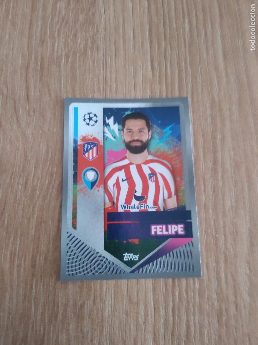 Football Stickers: 66 FELIPE ATLETICO DE MADRID CROMO FUTBOL UEFA CHAMPIONS LEAGUE 2022-2023 TOPPS 22-23