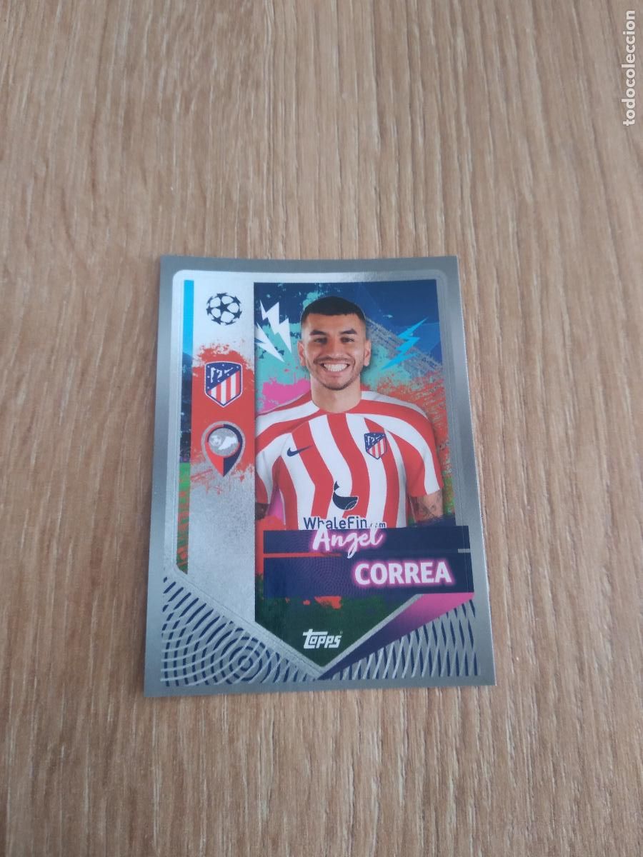 Cromos de Futebol: 76 CORREA ATLETICO DE MADRID CROMO FUTBOL UEFA CHAMPIONS LEAGUE 2022-2023 TOPPS 22-23