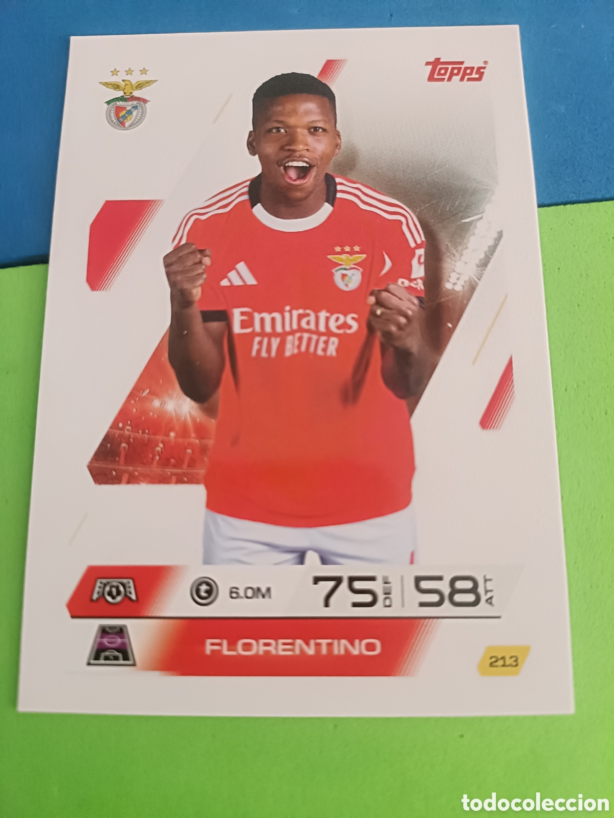 Cromos de Futebol: Topps Match Attax 2025 2026 - 213 Florentino