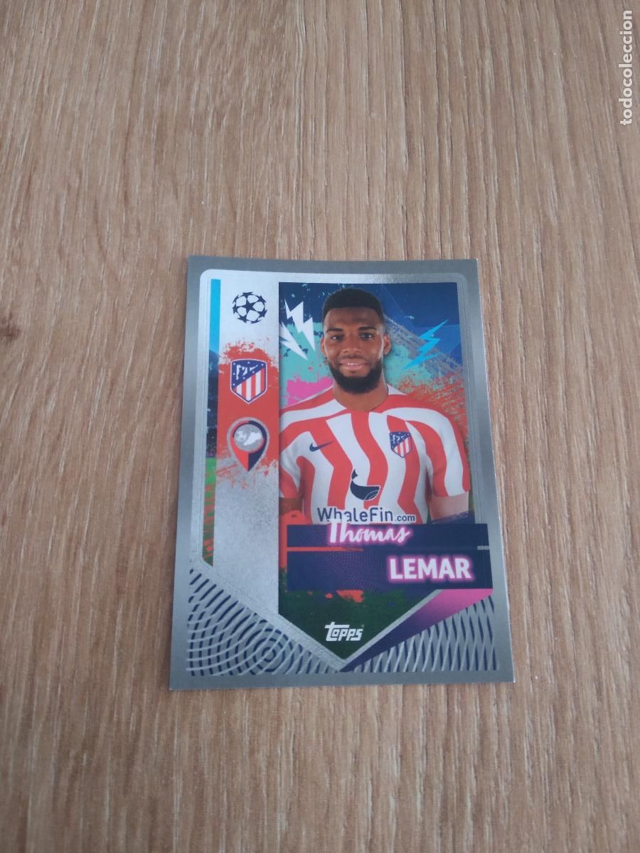 Cromos de Futebol: 77 LEMAR ATLETICO DE MADRID CROMO FUTBOL UEFA CHAMPIONS LEAGUE 2022-2023 TOPPS 22-23