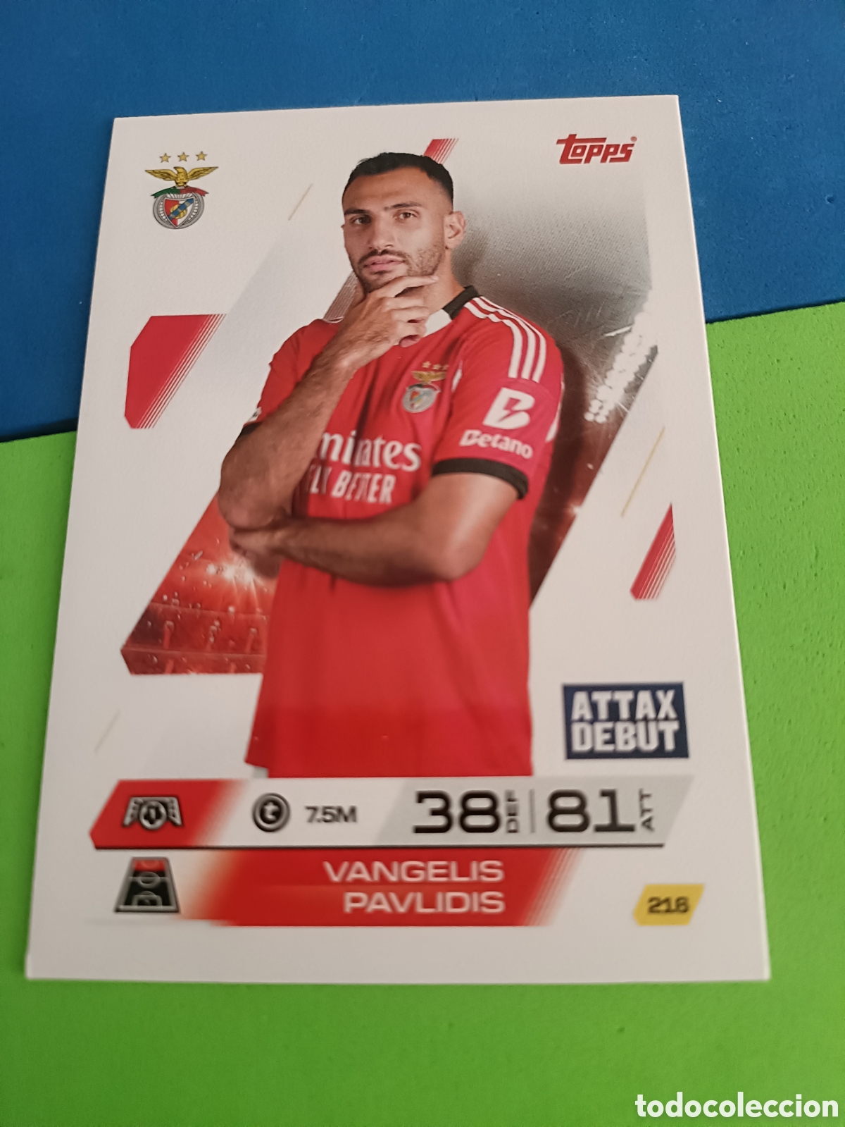 Cromos de F&uacute;tbol: Topps Match Attax 2025 2026 - 216 Pavlidis