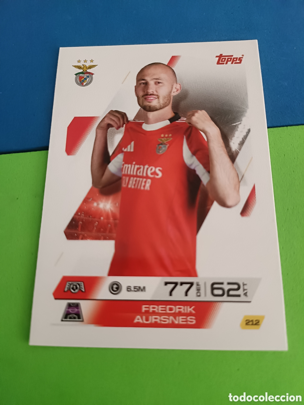 Cromos de F&uacute;tbol: Topps Match Attax 2025 2026 - 212 Aursnes