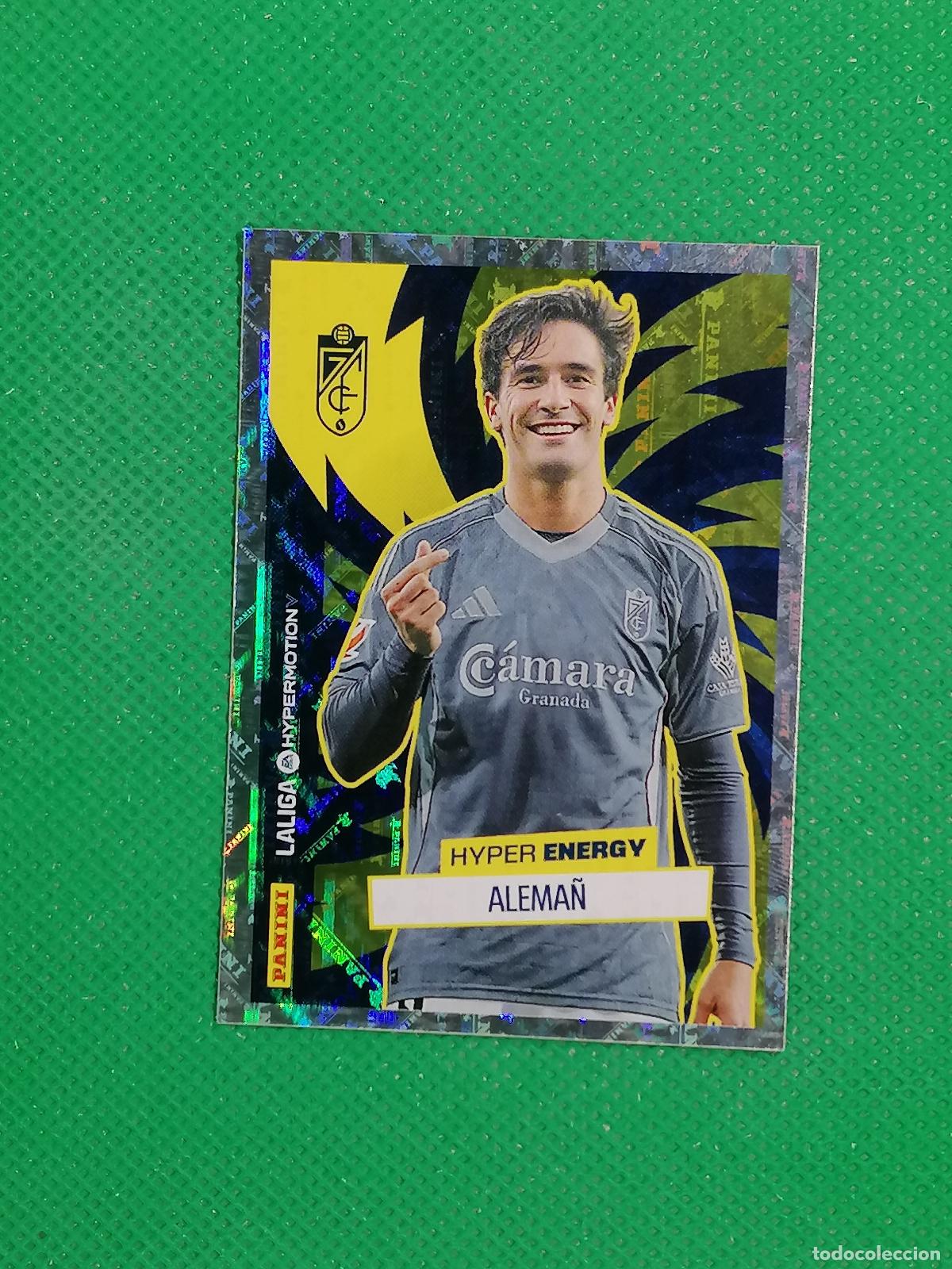 Cromos de F&uacute;tbol: 467 ALEMA&Ntilde; GRANADA HYPER ENERGY ⚽ PANINI LIGA HYPERMOTION 25 26 2025 2026 ⚽