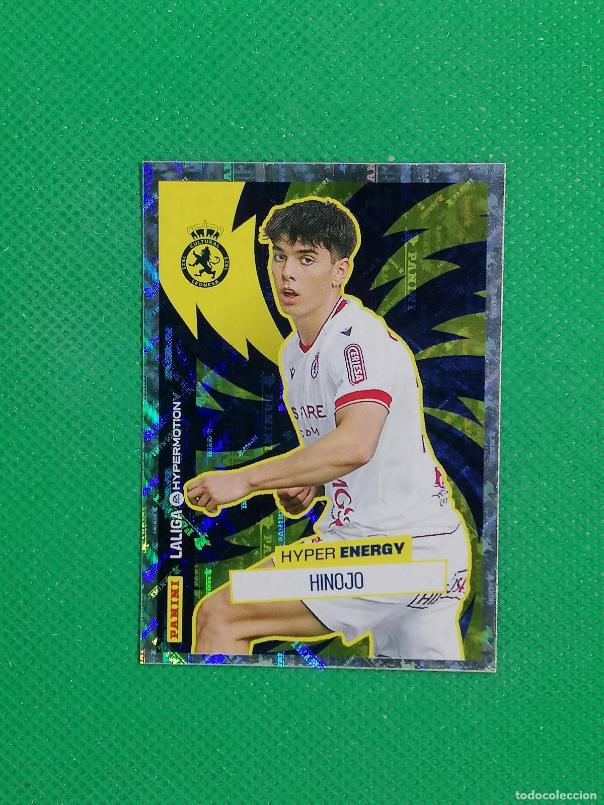 Cromos de F&uacute;tbol: 468 HINOJO CULTURAL LEONESA HYPER ENERGY ⚽ PANINI LIGA HYPERMOTION 25 26 2025 2026 ⚽