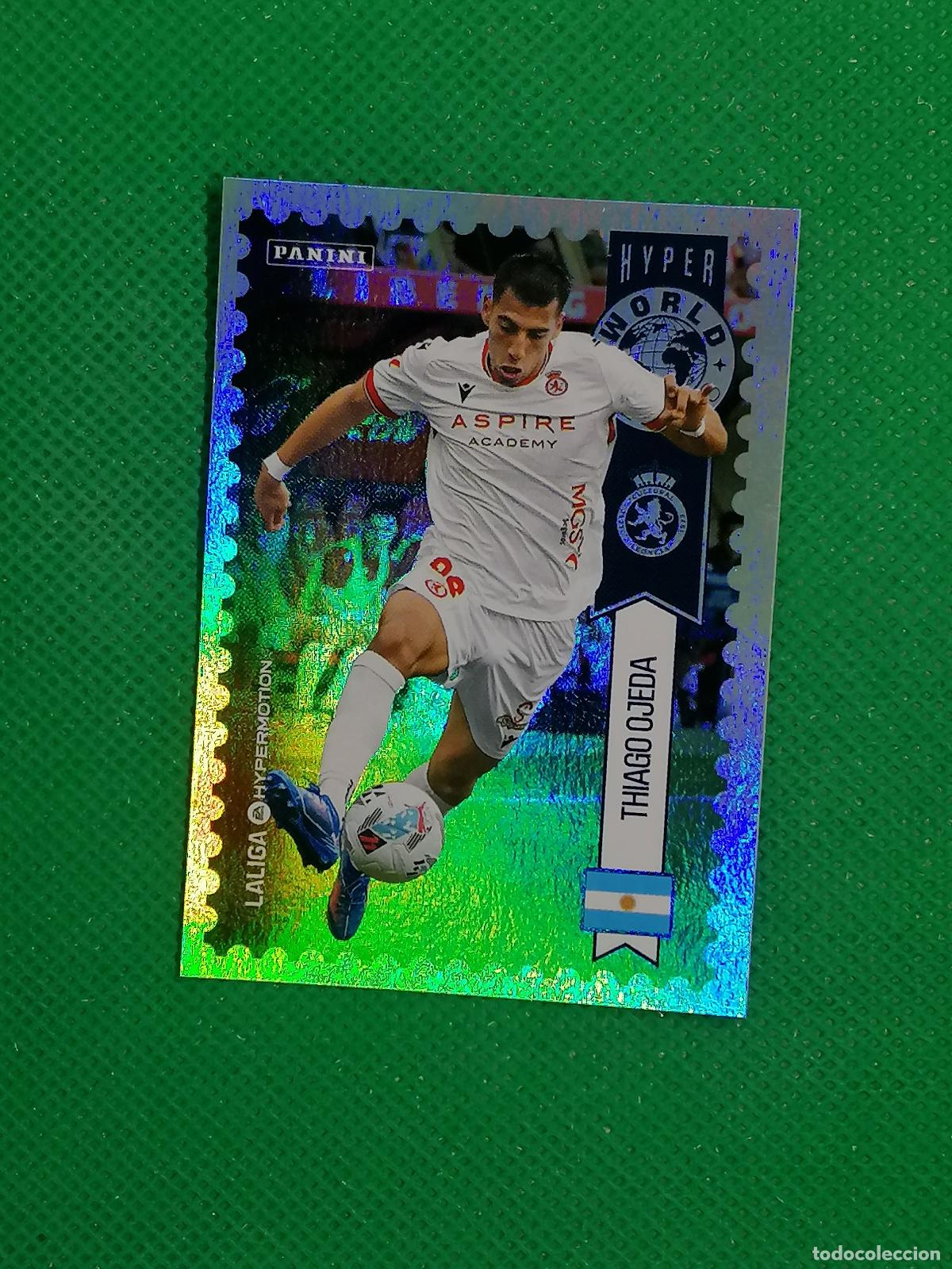 Football Stickers: 455 THIAGO OJEDA CULTURAL LEONESA HYPER WORLD SERIES ⚽ PANINI LIGA HYPERMOTION 25 26 2025 2026 ⚽