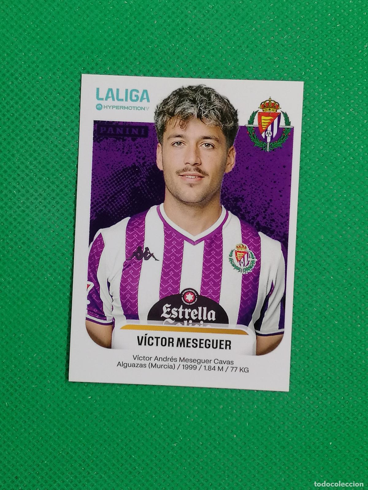 Cromos de F&uacute;tbol: 391 VICTOR MESEGUER VALLADOLID ⚽ PANINI LIGA HYPERMOTION 25 26 2025 2026 ⚽