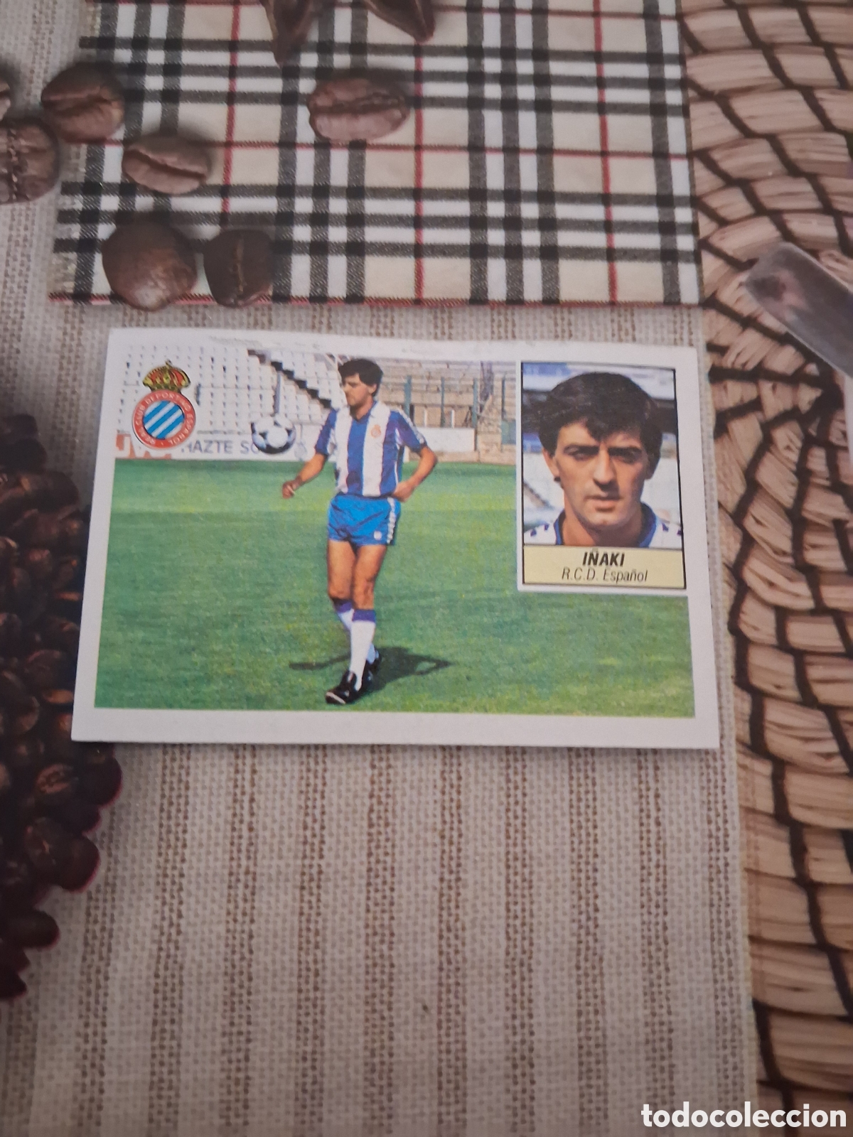 Figurine di Calcio: Liga este 84 85 I&ntilde;aki fichaje N 25 del espa&ntilde;ol recuperado del &aacute;lbum ver fotos