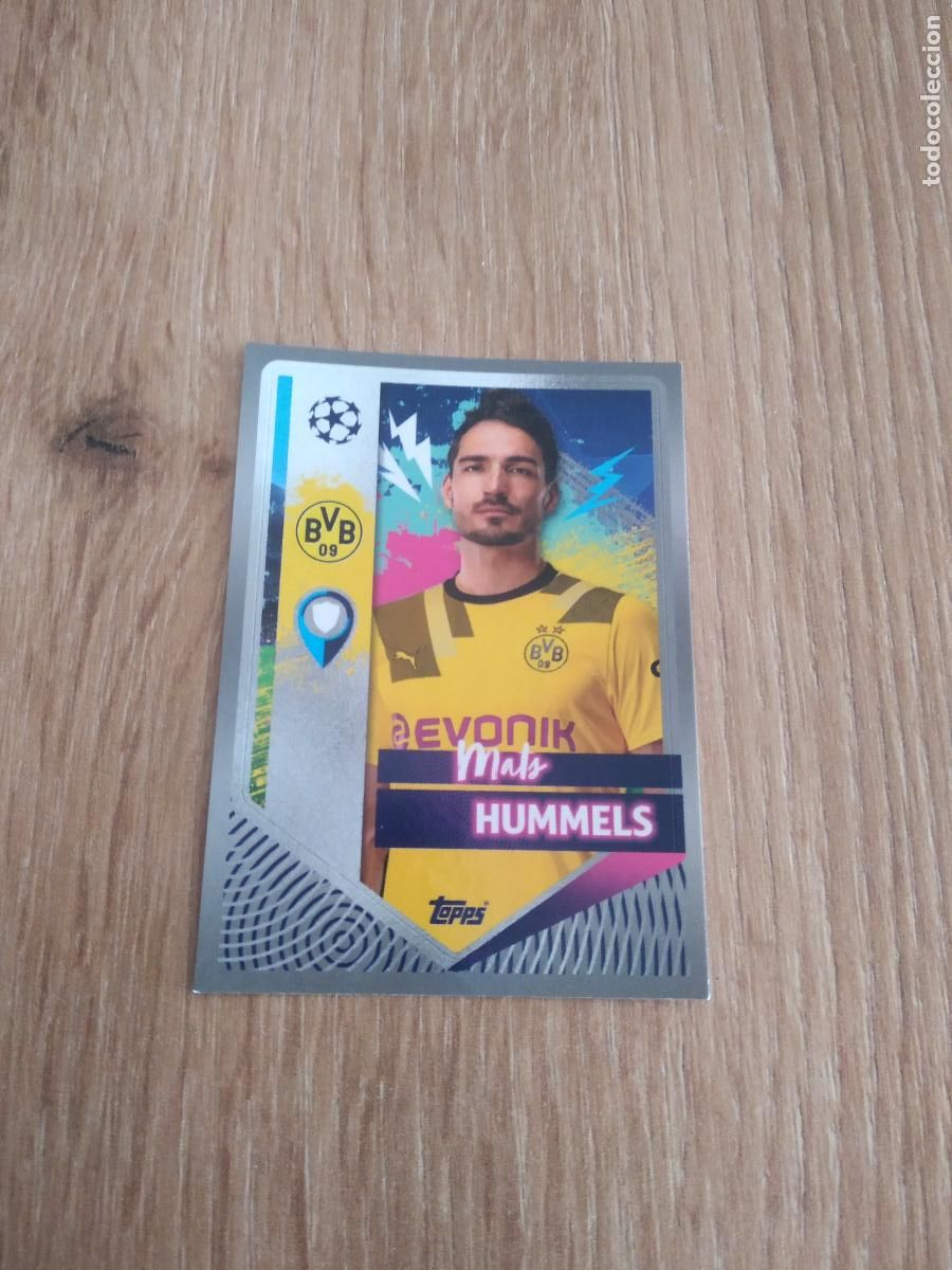 Cromos de F&uacute;tbol: 100 MATS HUMMELS BORUSSIA DORTMUND CROMO FUTBOL UEFA CHAMPIONS LEAGUE 2022-2023 TOPPS 22-23