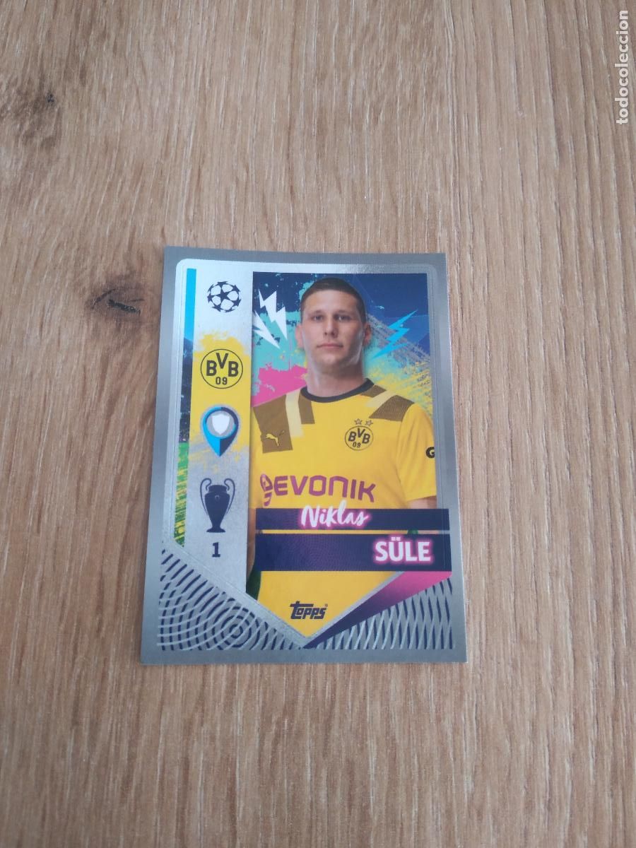 Cromos de F&uacute;tbol: 102 NIKLAS SULE BORUSSIA DORTMUND CROMO FUTBOL UEFA CHAMPIONS LEAGUE 2022-2023 TOPPS 22-23