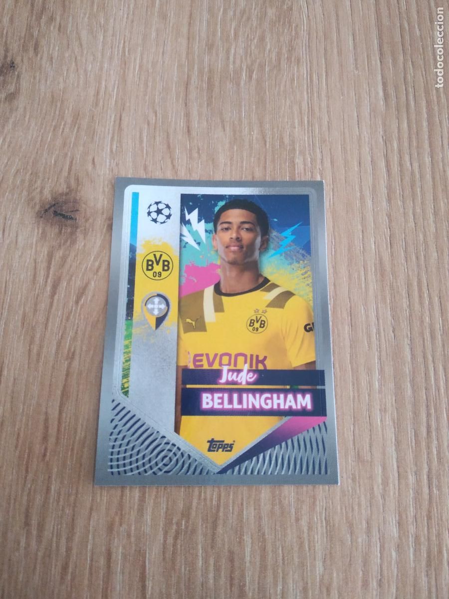 Cromos de F&uacute;tbol: 108 JUDE BELLINGHAM BORUSSIA DORTMUND CROMO FUTBOL UEFA CHAMPIONS LEAGUE 2022-2023 TOPPS 22-23