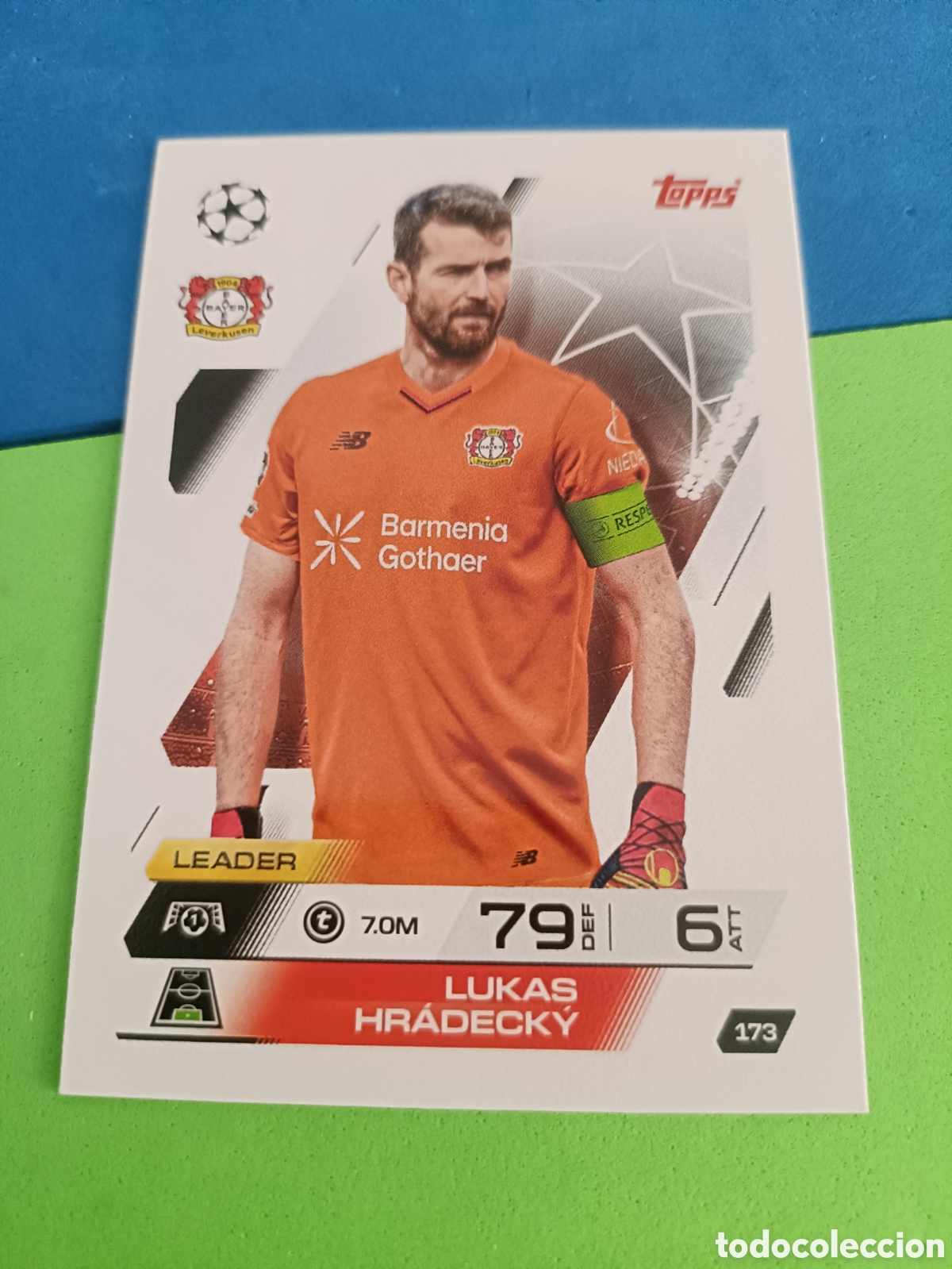 Cromos de F&uacute;tbol: Topps Match Attax 2025 2026 - 173 Hradecky