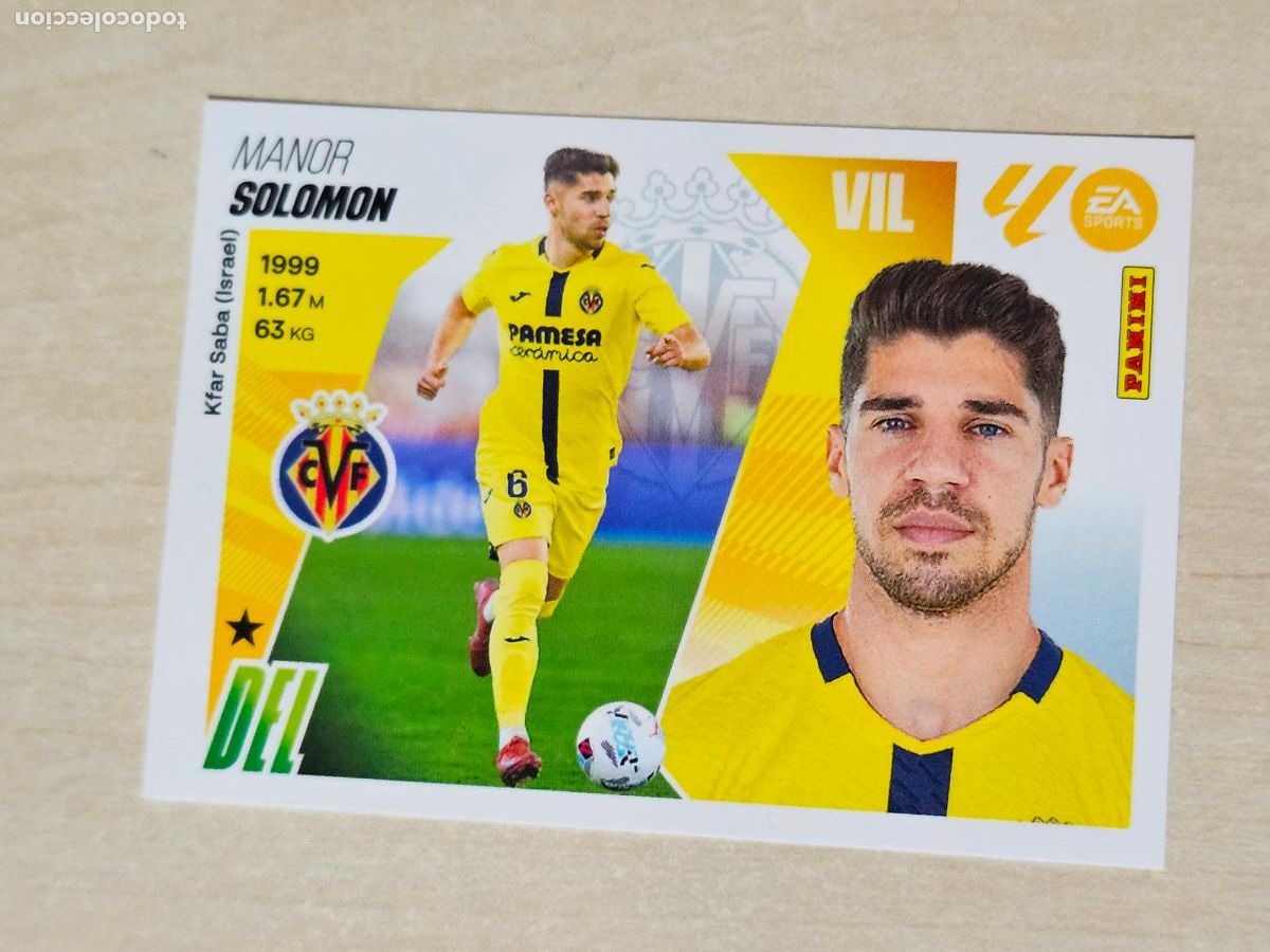 Cromos de F&uacute;tbol: 52 SOLOMON ( FICHAJE ) - VILLARREAL - EDICIONES ESTE 2025-26 - 25/26 (NUEVO)