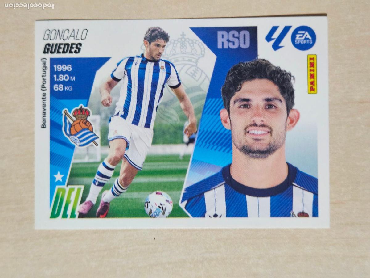 Fu&szlig;ball-Sticker: 36 GUEDES ( FICHAJE ) - REAL SOCIEDAD - EDICIONES ESTE 2025-26 - 25/26 (NUEVO)