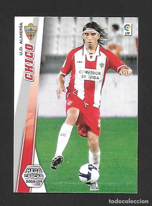 Cromos de Futebol: 5 BIS CHICO (ALMERIA) NUEVA FICHA , CROMO FUTBOL PANINI MEGACRACKS LIGA 2008 2009