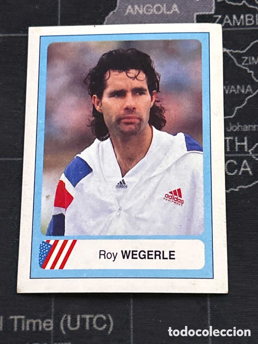 Figurine di Calcio: 198 ROY WEGERLE (USA) EDICIONES ESTADIO MUNDIAL USA 1994 94 SIN PEGAR