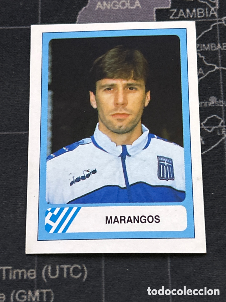 Figurine di Calcio: 211 MARANGOS (GRECIA) EDICIONES ESTADIO MUNDIAL USA 1994 94 SIN PEGAR
