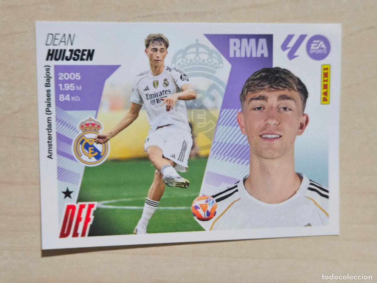 Fu&szlig;ball-Sticker: 1 HUIJSEN ( FICHAJE ) - REAL MADRID - EDICIONES ESTE 2025-26 - 25/26 (NUEVO)