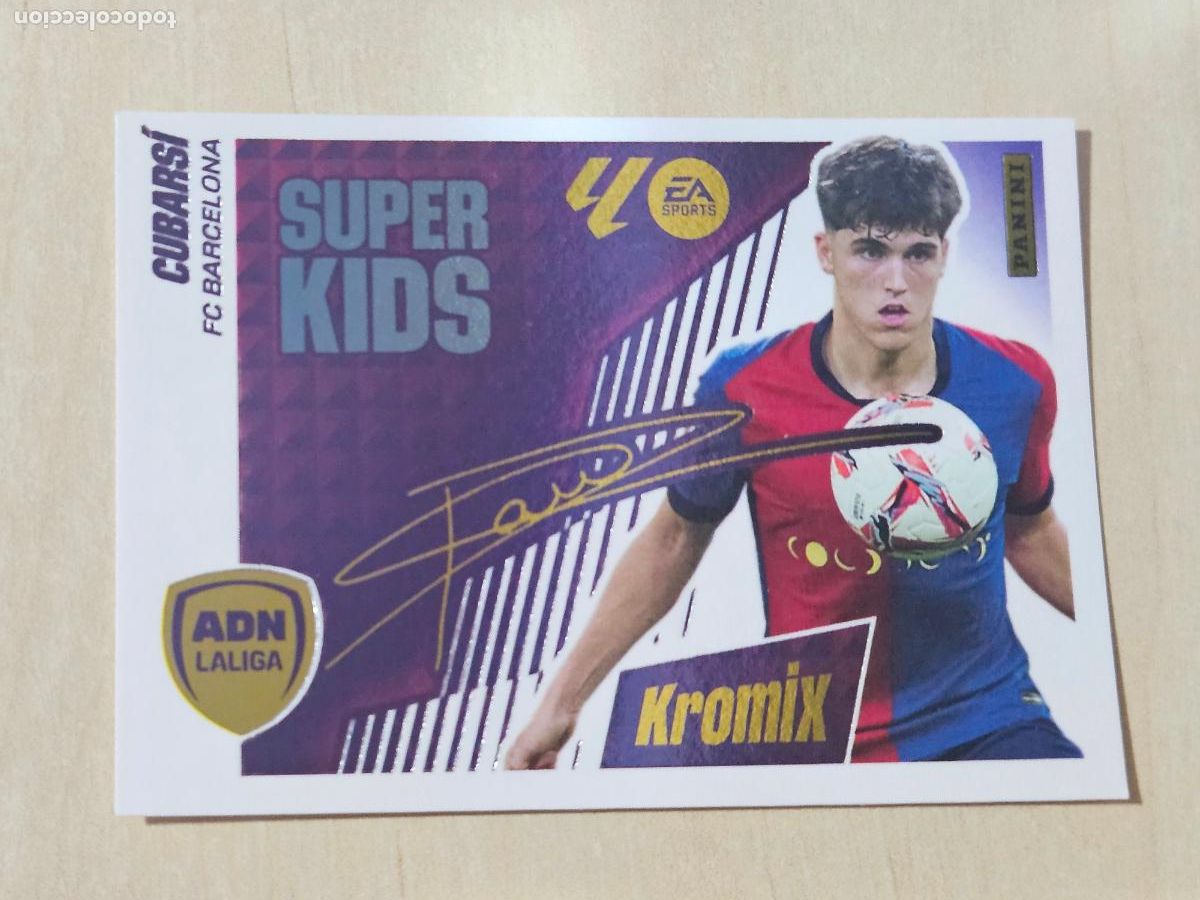 Cromos de F&uacute;tbol: KROMIX SUPER KIDS N&deg; 6 CUBARSI - BARCELONA - EDICIONES ESTE 2025-26 - 25/26 (NUEVO)